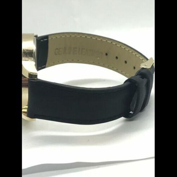 Breda 1653A Women's Watch Analog Arabic Numerals Black Leather Band Round D138 - Picture 5 of 7